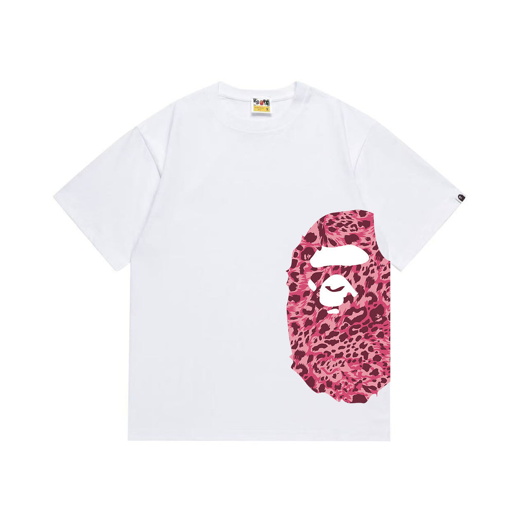 Bape men shirt | Light Red