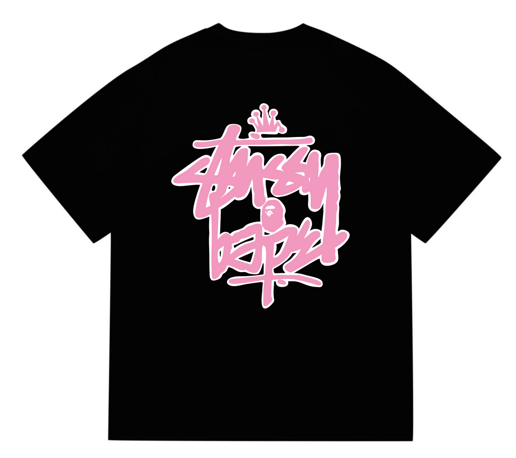 Bape men shirt | Pink