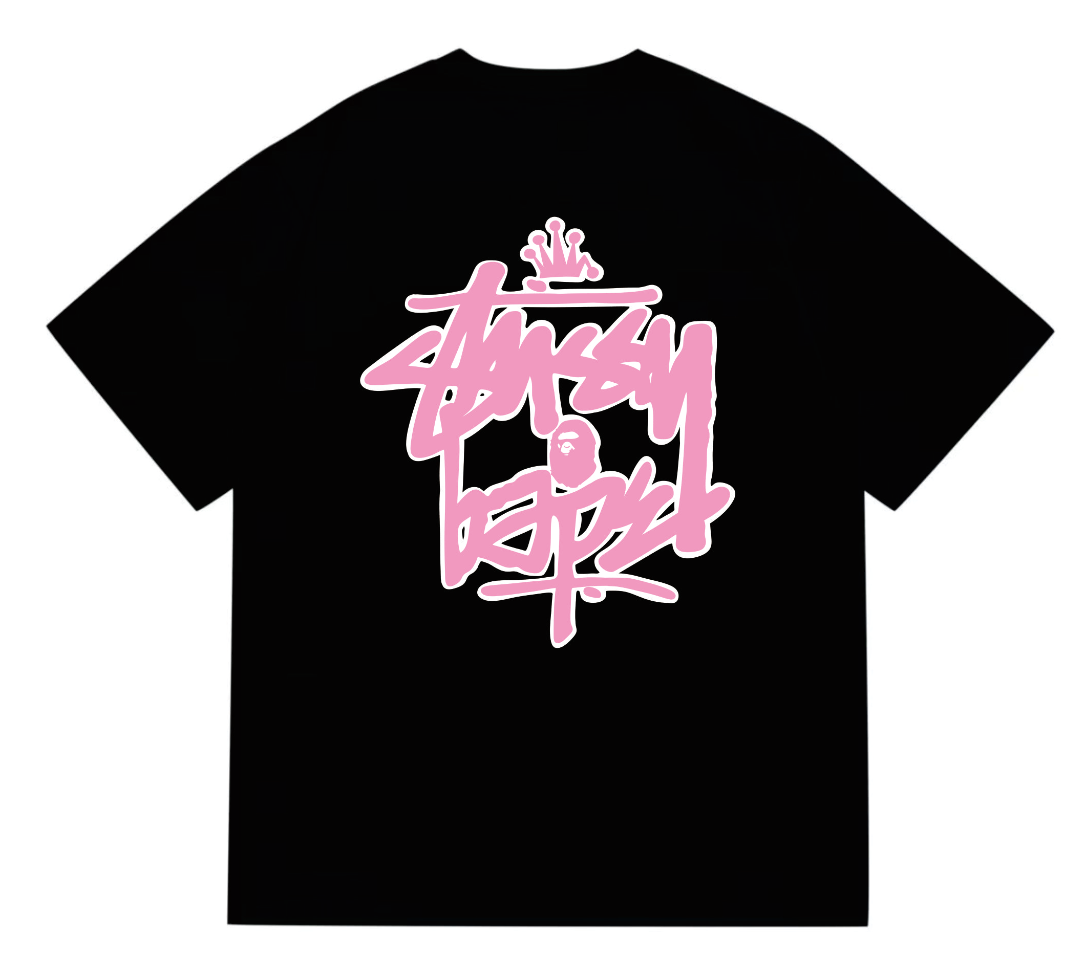 Bape men shirt | Pink
